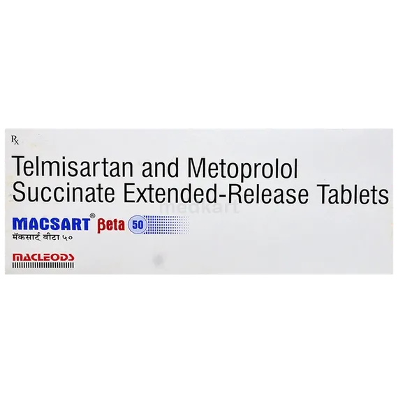 macsart beta 50mg tablet 10's